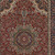 10' X 13' Red And Blue Oriental Area Rug