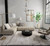 5' X 8' Gray Ivory And Taupe Abstract Distressed Area Rug