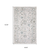 8' X 10' Ivory And Teal Blue Oriental Hand Tufted Area Rug