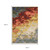 10' X 13' Beige Yellow And Rust Abstract Area Rug With Fringe
