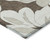 8' X 10' Brown Beige And Taupe Floral Washable Indoor Outdoor Area Rug