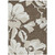 8' X 10' Brown Beige And Taupe Floral Washable Indoor Outdoor Area Rug