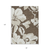8' X 10' Brown Beige And Taupe Floral Washable Indoor Outdoor Area Rug