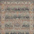 4' X 6' Ivory Brown And Gray Floral Distressed Area Rug