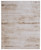 5' X 8' Ivory and Tan Abstract Power Loom Worn Faded Area Rug