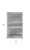 8' X 11' Gray Abstract Power Loom Area Rug With Fringe