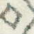 8' X 11' Ivory Gray And Tan Diamond Shag Area Rug With Fringe
