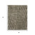 5' X 8' Green And Tan Abstract Area Rug