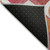3' X 5' Pink Mauve And Orange Ogee Washable Indoor Outdoor Area Rug