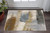 3' X 5' Beige And Rust Abstract Area Rug With Fringe