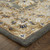 8' X 10' Taupe Tan And Ivory Floral Hand Tufted Area Rug