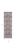 8' Ivory Pink And Gray Floral Distressed Runner Rug