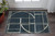 3' X 5' Blue And Ivory Geometric Area Rug