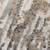 5' X 8' Ivory Gray And Brown Abstract Area Rug With Fringe