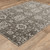 8' X 11' Gray And Ivory Oriental Area Rug