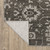 8' X 11' Gray And Ivory Oriental Area Rug