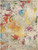 10' X 14' Ivory Abstract Power Loom Area Rug