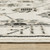 8' X 11' Ivory And Gray Oriental Area Rug