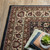 10' X 13' Blue And Red Oriental Area Rug
