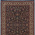10' X 13' Blue And Red Oriental Area Rug