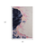 8' X 10' Pink Blue And Ivory Abstract Hand Tufted Area Rug