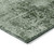8' Round Emerald Round Abstract Washable Non Skid Indoor Outdoor Area Rug