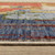 10' X 13' Pink Red And Yellow Abstract Area Rug With Fringe