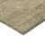 5' X 8' Wheat And Beige Geometric Washable Indoor Outdoor Area Rug