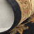 5' X 8' Black Gold And Tan Oriental Hand Tufted Area Rug