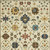 5' X 8' Ivory And Gold Oriental Area Rug With Fringe