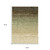 5' X 8' Brown And Green Abstract Area Rug