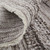 10' X 14' Gray and Ivory Striped Shag Hand Woven Area Rug