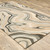 4' X 6' Beige And Charcoal Wool Abstract Hand Tufted Area Rug