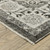 3' X 5' Gray And Beige Medallion Area Rug With Fringe
