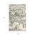 4' X 6' Gray Wool Abstract Hand Tufted Area Rug