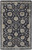 5' X 8' Blue Silver And Gray Floral Hand Tufted Area Rug