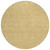 8' Gold And Ivory Round Geometric Washable Indoor Outdoor Area Rug