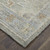 6' X 9' Gray and Brown Wool Floral Hand Knotted Area Rug
