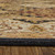 5' X 8' Gold Tan And Black Geometric Hand Tufted Area Rug