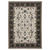 7' X 10' Ivory Oriental Area Rug With Fringe