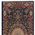 8' Blue And Red Oriental Runner Rug