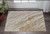 2' X 3' Ivory Brown and Gold Abstract Power Loom Area Rug