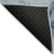 10' X 14' Blue and Ivory Abstract Washable Non Skid Indoor Outdoor Area Rug