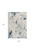 2' X 2' Blue Cream And Gray Abstract Square Rug