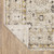 6' X 9' Beige And Gold Oriental Hand Tufted Area Rug