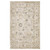 6' X 9' Beige And Gold Oriental Hand Tufted Area Rug