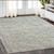 5' X 8' Stone And Gray Hand Tufted Area Rug