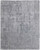 2' X 3' Light Blue and Silver Abstract Hand Woven Worn Faded Area Rug