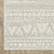10' X 13' Beige And Ivory Tribal Area Rug