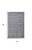 5' X 8' Gray Abstract Hand Woven Area Rug